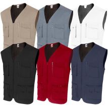 Gilet da lavoro Velilla 105901 - m - Grigio