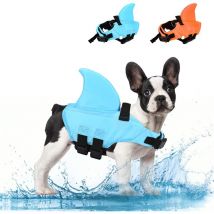 Gilet de Sauvetage pour Chien-Gilet de Flottaison Animaux Gilet Natation Réglable-Idéal pour la Natation et la Sécurité de Votre Chien dans l'eau