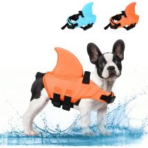Gilet de Sauvetage pour Chien-Gilet de Flottaison Animaux Gilet Natation Réglable-Idéal pour la Natation et la Sécurité de Votre Chien dans l'eau