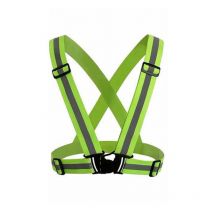 Gilet di sicurezza riflettente per ciclismo, jogging e motociclismo - Regolabile e leggero