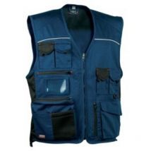 Gilet Expert Bleu Marine Noir Cofra Taille 48