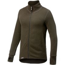 Veste technique Woolpower Full Zip Jacket 400 / Veste en mérinos pine green l