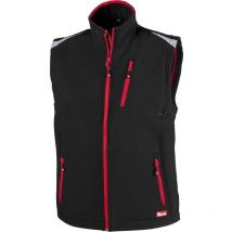 Gilet Fortis 24, noir/rouge Taille 2XL
