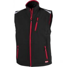 Gilet Fortis 24, noir/rouge Taille xl