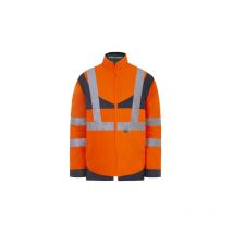 Gilet haute visibilité ANNAPURNA2 orange/marine - 2XL T2S