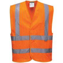 Gilet hv maille Orange s/m