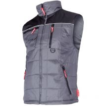 Gilet Hiver, Gris, Taille l, Ce, Lahti