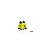 Veste Haute Visibilité Modèle Vega Jaune et Bleu Marine Taille m