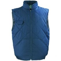 Rmellose, gesteppte Arbeitsweste chouka - Marineblau 3XL - 60/62