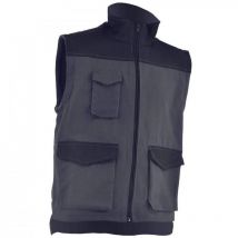 Gilet multipoche de chantier, gris anthracite, taille xl