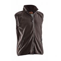 Gilet polaire Jobman 7501, marron, Taille xxl - Marron