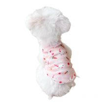 Tophomer - Gilet pour Chien Chemise pour Mignon Vêtements pour Chien à La Mode Été Mince Frais Respirant Adapté Aux Petits Chiens Et Petits Chats