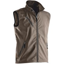 Gilet Softshell Jobman 7502, Kaki, Taille Xl