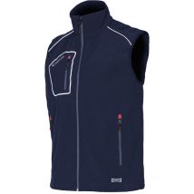 Issaline 04509-040 Gilet de travail en iso 13688:2013 Snappy Bleu m
