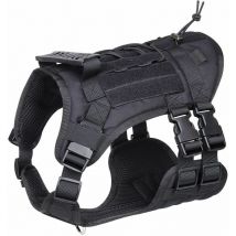 Gilet tactique léger et durable pour chien(noir)