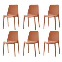 Scab - 2 chaises design Ginevra pour intérieur ou extérieur