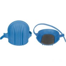 Ginocchiera ginocchiere piastrellista in blu