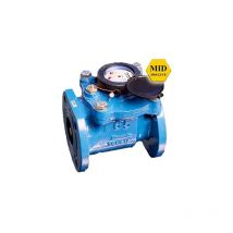 Contatore d'acqua Woltmann estraibile super dry Warf 80 da 3 pollici - Gioanola