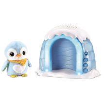 Lampada P'tit Pingouin Notte Stellata – VTECH BABY – Giocattolo Musicale Azzurro Multicolore – Funzioni luminose e sonore regolabili