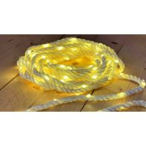 Giocoplast weißes seil mit maxi-drops warm white led 5 meter - 14523332