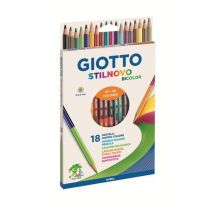 Scatola 18 pastelli stilnovo bicolor 2572 x10