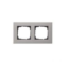 0212335 E2 cadre de finition, argent - Gira