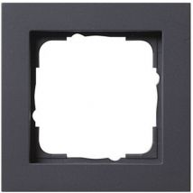 1 parte Telaio di copertura E2, Standard 55, System 55 Antracite 0211 23 1 pz. - Gira