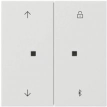 Gira - 5367112 system 3000 interrupteur de surface jalousie + minuterie bluetooth blanc pur brillant