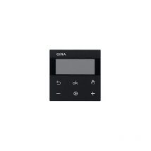 Gira - 5394005 system 3000 raumtemperaturregler bt, system 55, schwarz matt