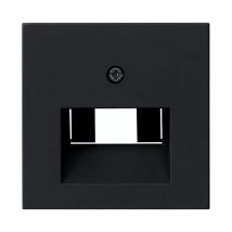 Abd. uae/iae + Netzwerk System 55 Schwarz m 0270005 - Gira