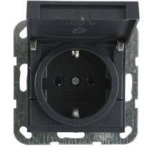GIRA Frutto Presa schuko System 55, Standard 55, E2, Event, Event Chiara, Event Opaca, Esprit, ClassiX Antracite 045428