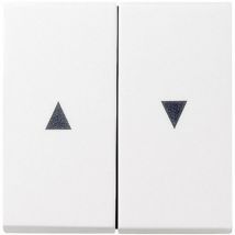 Placca di copertura Interruttore tapparelle System 55, Standard 55, E2, Event, Event Chiara, Event Opaca, Esprit, - Gira