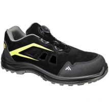 sandale composite s1 esd sr fo - taille 45 - noir/vert - portwest