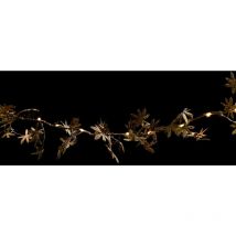 Girlande Indoor Dekoration 25 Led 6 Sortimente Box Blau Sturm - Goldene palme