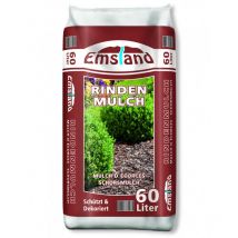 Giro - Emsland Rindenmulch 60l, Natürlicher Abdeckmulch Für Garten & Beete