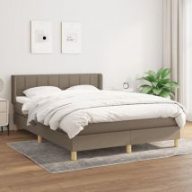 Furniture Limited - Giroletto a Molle con Materasso Tortora
