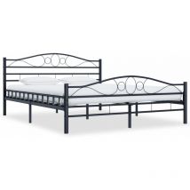 VidaXL Giroletto Nero in Acciaio 200x200 cm