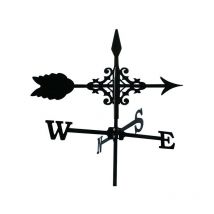 Outils Et Nature - Girouette flèche directionnelle en fer forgé petit modèle