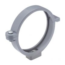 Collier à charnières pvc gris Ø140mm - XCAB140 - Girpi
