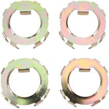 4PCS transemble sping sping nut retenu metal metal Secure Fixation Wheel Remplacement de l'essieu de la confiture EZ-Lube 2 à 8K - Gistuch