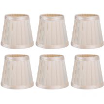 Gistuch - 6pcs moderne simple lustre pendentif fatage à lampe à lampe à lampe à la lampe pour la lumière murale de la maison