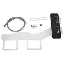 Gistuch - Bath Bidet, bidet pulvérisateur pu Ultra-Thin Dual Buse pour nettoyer le fond