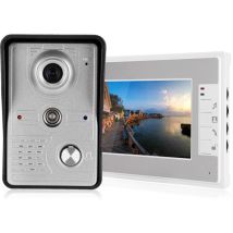 Campanello video cablato, campanello esterno con telecamera, video hd 1080p, videocitofono, rilevamento del movimento, installazione semplice