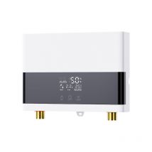 Scaldabagno istantaneo 6KW Mini scaldabagno elettrico senza serbatoio montato a parete con display a led regolazione della temperatura per il bagno