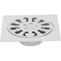 Douleur de sol du déodorant, drain en alliage de zinc bords lisses pour le sous-sol de cuisine de cuisine toilettes - Gistuch