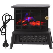 Gistuch Caminetto elettronico Classic Fire 1500 w Simuliertem fire Feuer Fuoco elettrico con effetto fiamma