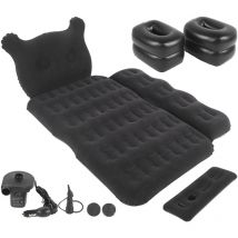 Gistuch - Matelas Gonflable Lit de Voiture, Coussin Gonflable pour Matelas, sièges d'auto Multifonctionnel avec Pompe à air et Oreillers