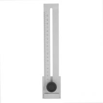 Gistuch - Règle parallèle en acier au carbone, jauge de marqueur, règle droite précise (0 200mm)