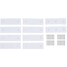 Gistuch - Roule-remorque Bunk tobs de glissière Structure Structure 3 pouces x 10 pouces Slicks pour le chargement et le déchargement