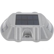 Solar Road Stud Light Aluminium alliage ALLIMé moteur EXTéRIEUR EXTéRIEUR marcheurs 6V 1.8W pour step tloarwalk espair gardin groupe bleu - Gistuch